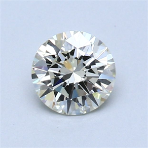 Picture of Natural Diamond 0.60 Carats, Round with Excellent Cut, L Color, VVS1 Clarity and Certified by GIA