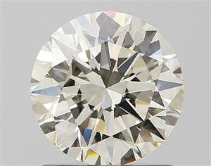Picture of Natural Diamond 1.22 Carats, Round with Excellent Cut, J Color, VVS1 Clarity and Certified by IGI