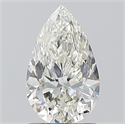 Natural Diamond 1.20 Carats, Pear with  Cut, I Color, SI1 Clarity and Certified by GIA