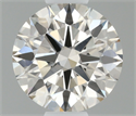 Diamante Natural 0.51 quilates, Redondo , Color K, claridad VVS2 y certificado IGI