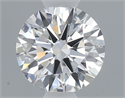 Diamante Natural 0.43 quilates, Redondo , Color D, claridad VVS1 y certificado GIA