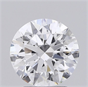 Lab Grown Diamond 2.00 Carats, Round with Excellent Cut, D Color, VVS1 Clarity and Certified by IGI