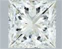 Natural Diamond 2.03 Carats, Princess with  Cut, J Color, VVS1 Clarity and Certified by IGI