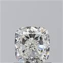 Diamante Natural 1.01 quilates, Del cojín , Color H, claridad SI1 y certificado GIA