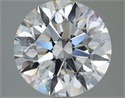 Diamante Natural 3.53 quilates, Redondo , Color I, claridad SI1 y certificado GIA