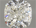 Natural Diamond 0.90 Carats, Cushion with  Cut, J Color, IF Clarity and Certified by GIA