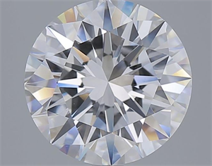 Picture of Natural Diamond 5.02 Carats, Round with Excellent Cut, D Color, VS1 Clarity and Certified by GIA