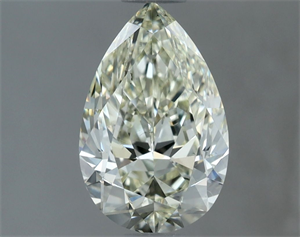 Picture of Natural Diamond 1.20 Carats, Pear with  Cut, K Color, VS2 Clarity and Certified by IGI