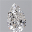 Natural Diamond 1.01 Carats, Pear with  Cut, E Color, SI2 Clarity and Certified by GIA