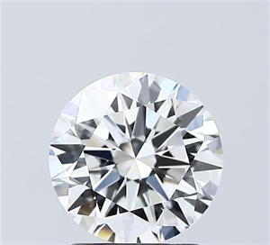 Picture of Lab Grown Diamond 1.50 Carats, Round with Excellent Cut, D Color, VVS2 Clarity and Certified by IGI