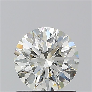 Foto Diamante Natural 1.00 quilates, Redondo , Color J, claridad SI2 y certificado GIA de