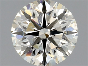 Picture of Natural Diamond 0.80 Carats, Round with Excellent Cut, I Color, SI1 Clarity and Certified by GIA