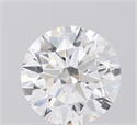 Del inventario de diamantes de laboratorio, 1.56 quilates, Redondo , Color E, claridad VVS2 y certificado IGI
