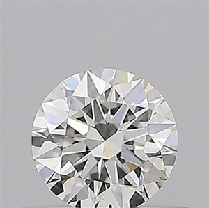 Picture of Natural Diamond 0.41 Carats, Round with Excellent Cut, I Color, VS1 Clarity and Certified by GIA