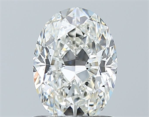 Picture of Natural Diamond 1.01 Carats, Oval with  Cut, G Color, IF Clarity and Certified by GIA