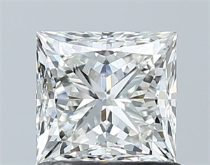 Foto Diamante Natural 1.00 quilates, Princesa , Color H, claridad VVS2 y certificado GIA de