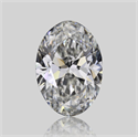 Diamante Natural 0.70 quilates, Ovalado , Color G, claridad VVS2 y certificado GIA