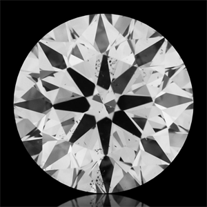 Foto Diamante Natural 0.55 quilates, Redondo , Color K, claridad SI1 y certificado GIA de