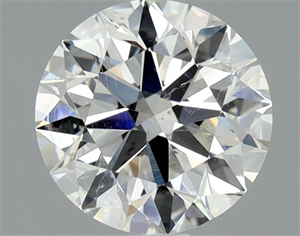 Picture of Natural Diamond 1.32 Carats, Round with Excellent Cut, H Color, SI2 Clarity and Certified by GIA