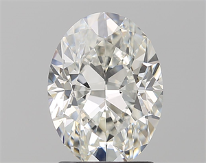 Picture of Natural Diamond 2.01 Carats, Oval with  Cut, F Color, VS2 Clarity and Certified by GIA