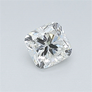 Picture of Natural Diamond 0.40 Carats, Cushion with  Cut, I Color, VVS2 Clarity and Certified by GIA