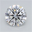 Lab Grown Diamond 1.00 Carats, Round with Excellent Cut, E Color, VVS1 Clarity and Certified by IGI