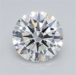 Picture of Lab Grown Diamond 1.00 Carats, Round with Excellent Cut, E Color, VVS1 Clarity and Certified by IGI