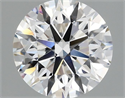 Lab Grown Diamond 2.00 Carats, Round with Excellent Cut, D Color, VVS2 Clarity and Certified by IGI