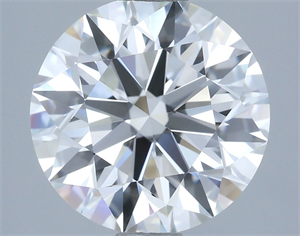 Picture of Natural Diamond 2.42 Carats, Round with Excellent Cut, I Color, VVS1 Clarity and Certified by GIA