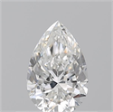 Natural Diamond 0.50 Carats, Pear with  Cut, G Color, VS1 Clarity and Certified by GIA