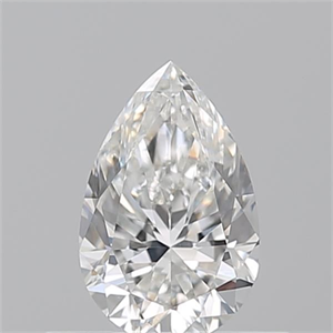 Picture of Natural Diamond 0.50 Carats, Pear with  Cut, G Color, VS1 Clarity and Certified by GIA