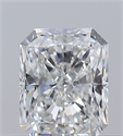 Diamante Natural 0.34 quilates, Radiante , Color F, claridad VVS1 y certificado GIA