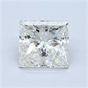 Diamante Natural 1.51 quilates, Princesa , Color J, claridad VS1 y certificado GIA