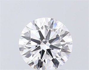 Picture of Lab Grown Diamond 1.01 Carats, Round with Ideal Cut, D Color, VVS2 Clarity and Certified by IGI