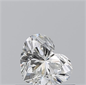 Natural Diamond 0.52 Carats, Heart with  Cut, I Color, VS1 Clarity and Certified by GIA