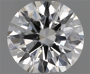 Foto Diamante Natural 0.40 quilates, Redondo , Color F, claridad SI1 y certificado GIA de