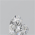 Natural Diamond 0.51 Carats, Heart with  Cut, G Color, VS2 Clarity and Certified by GIA