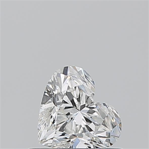 Picture of Natural Diamond 0.51 Carats, Heart with  Cut, G Color, VS2 Clarity and Certified by GIA