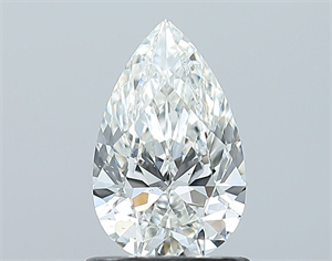 Picture of Natural Diamond 0.90 Carats, Pear with  Cut, G Color, SI1 Clarity and Certified by GIA