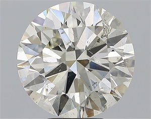 Foto Diamante Natural 5.50 quilates, Redondo , Color K, claridad SI2 y certificado IGI de