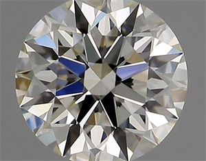 Foto Diamante Natural 0.51 quilates, Redondo , Color J, claridad VVS2 y certificado GIA de