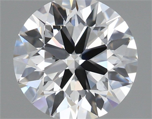 Picture of Lab Grown Diamond 1.40 Carats, Round with Ideal Cut, F Color, VVS2 Clarity and Certified by IGI