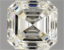 Natural Diamond 1.30 Carats, Asscher with  Cut, J Color, VS1 Clarity and Certified by GIA
