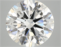 Lab Grown Diamond 6.63 Carats, Round with Ideal Cut, G Color, VS1 Clarity and Certified by IGI
