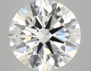 Picture of Lab Grown Diamond 6.63 Carats, Round with Ideal Cut, G Color, VS1 Clarity and Certified by IGI