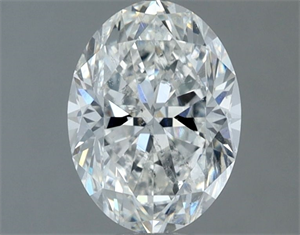 Foto Diamante Natural 1.20 quilates, Ovalado , Color F, claridad SI2 y certificado IGI de