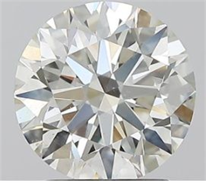 Foto Diamante Natural 1.90 quilates, Redondo , Color J, claridad SI1 y certificado GIA de