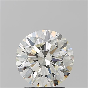 Picture of Natural Diamond 2.25 Carats, Round with Excellent Cut, I Color, VS1 Clarity and Certified by IGI