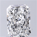 Diamante Natural 3.01 quilates, Radiante , Color F, claridad SI2 y certificado GIA