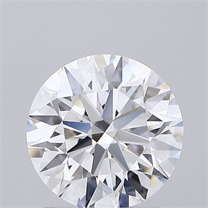 Picture of Lab Grown Diamond 1.52 Carats, Round with Ideal Cut, D Color, VS1 Clarity and Certified by IGI